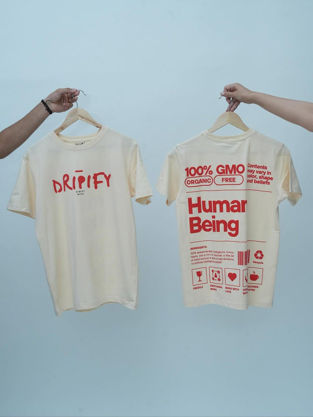OFF WHITE HUMAN BEING TEE