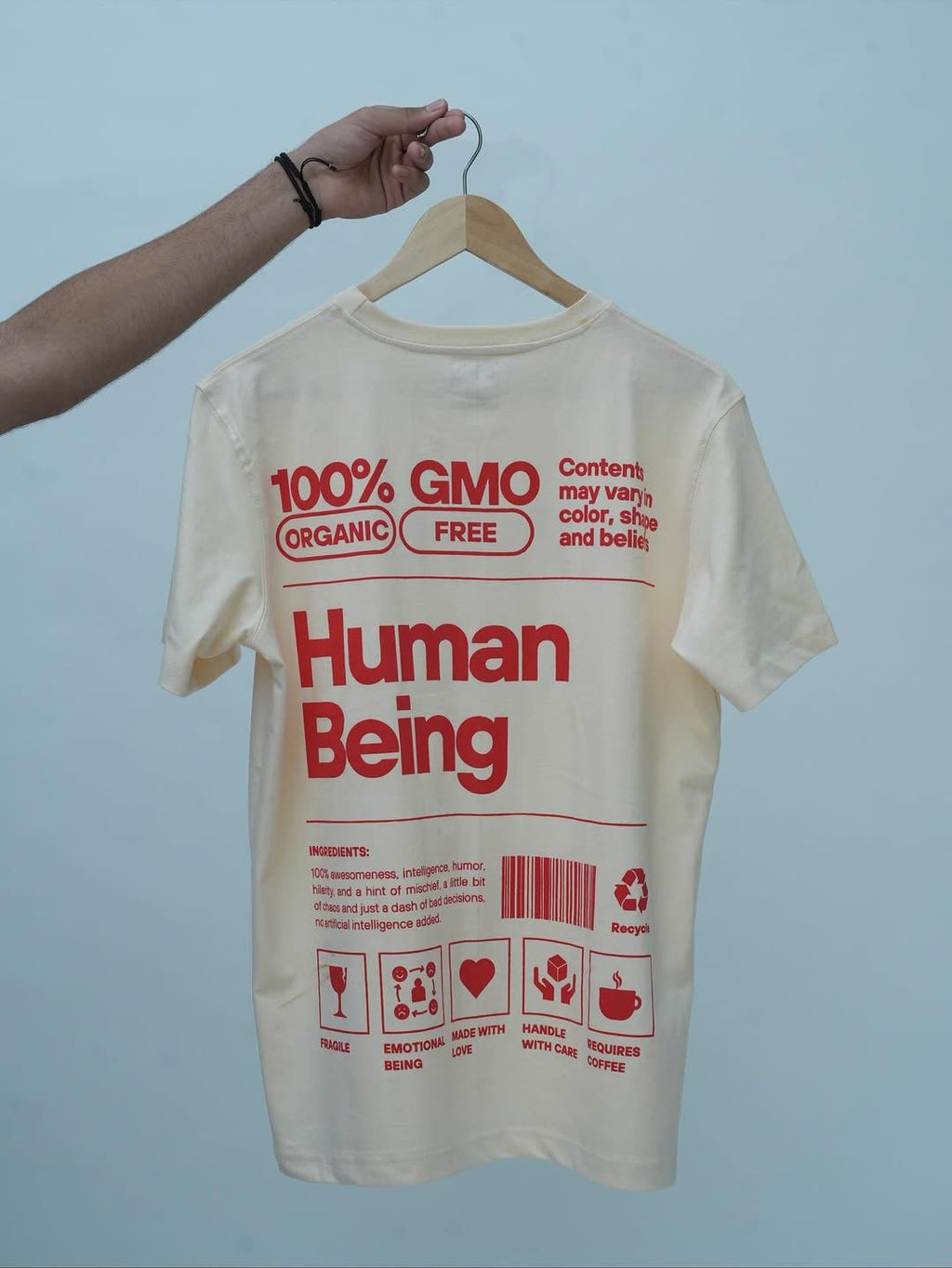 OFF WHITE HUMAN BEING TEE