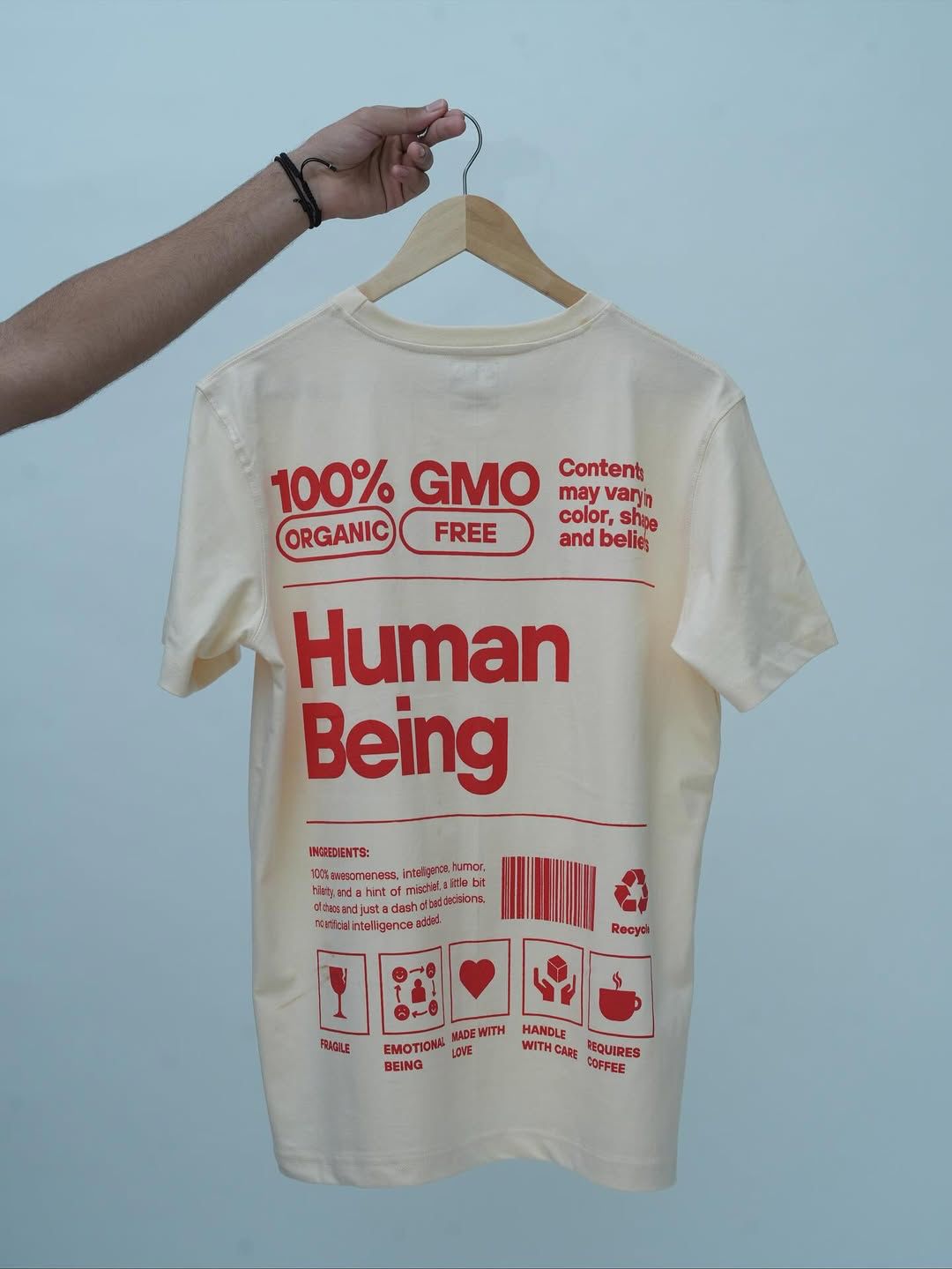 OFF WHITE HUMAN BEING TEE