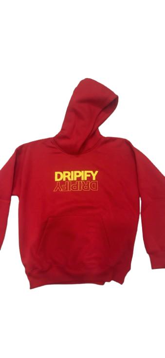 Red Dripify Hoodie